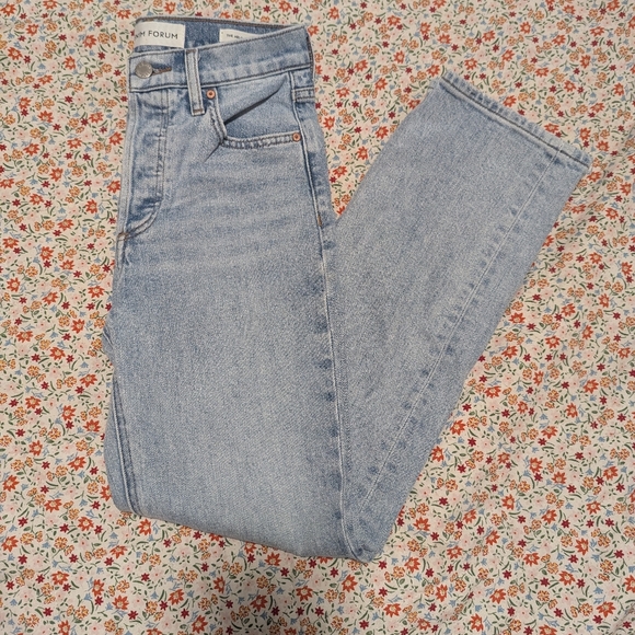 Denim Forum Arlo High Rise Straight Jeans - Picture 2 of 8